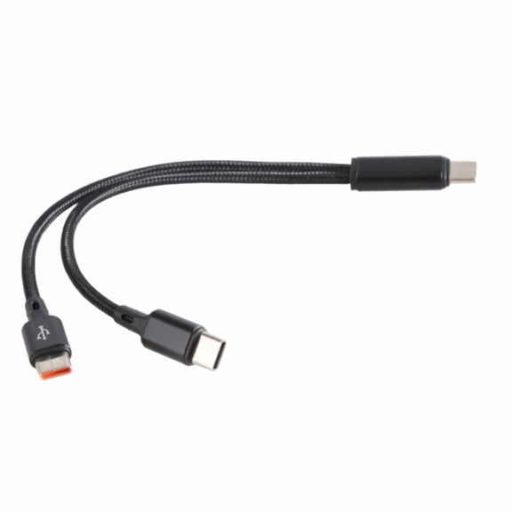 Dual USB C Charging Cable Charge Two Devices Simultaneously with Single USB C Port for Smartphones and Tablets