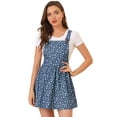 thumbnail image 1 of INSPIRE CHIC Robe Salopette Mini Mignonne pour Femmes à Bretelles d'Épaule Ajustables, 1 of 6