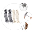 thumbnail image 6 of 4 Pairs Sneakers Shoelaces Shoe Straps Sports Shoelaces Tieless Shoelaces, 6 of 6