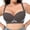 Dark Gray01, variant on Daily Five Row Bra for Women Underwire Deep V Push-up Anti-Sagging Smooth C Cup Solid Natural Bust 3 Pack