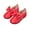 Red, variant on Baby Girl Shoes Autumn Casual Shoes Flat Light Hook Loop Solid Color Bow Toddler Girl Sneakers,Size 18 Months-24 Months