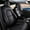 Black, variant on AOMSAZTO Car Seat Cover for Tesla Model Y 2023 2024 - Full Set Customized Faux Leather Seat Covers (Black,5 Seater)
