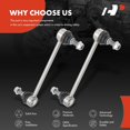 thumbnail image 5 of A-Premium 2 x Rear Sway Bar Links Stabilizer Bar Links, Compatible with Acura RDX 2007-2018 & Nissan GT-R 2009-2021 2023, 5 of 6