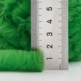 thumbnail image 4 of NICEEC 2 Skeins Super Soft Fur Yarn Chunky Fluffy Faux Fur Yarn Eyelash Yarn for Crochet Knit-Total Length 2×32m(2×35yds,50g×2)-Spring Green, 4 of 4