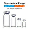 thumbnail image 4 of 10 Pack 10ml Sealed Sample Vials, Transparent Glass Vials with Self Healing Injection Port, 4 of 8