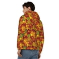 thumbnail image 4 of Honeii Vintage maple leaf autumn Print Hoodies for Men, Pullover & Full Zip, Breathable Zip up Hoodie, Sweatshirt-Large, 4 of 5