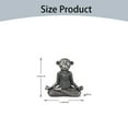 LIJCC Meditating Monkey,Monkey Statue for Home Decoration Monkey