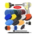 thumbnail image 4 of Kit De Cepillo De Limpieza De Taladro De 31 Uds., Kit De Depurador De Limpieza De Taladro Multiusos, Kit De Cepillo De Nailon Amarillo Para El Hogar, Cocina, Baño, Taladro Inalámbrico Eigraketly HA015723-00, 4 of 7