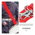 thumbnail image 3 of WHAMVOX 1Set Snare Drum Accessories Red Polyester for Parade and Performance, 3 of 8