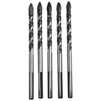 10 Pcs 6mm Tungsten Carbide Drill Bit Set for Porcelain Tile Concrete Brick Glass