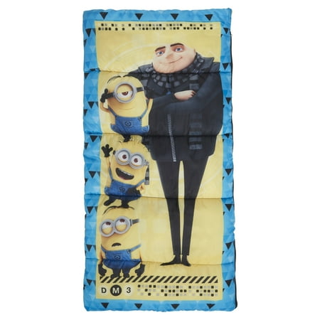 Kids Despicable Me 50 Degree Sleeping Bag