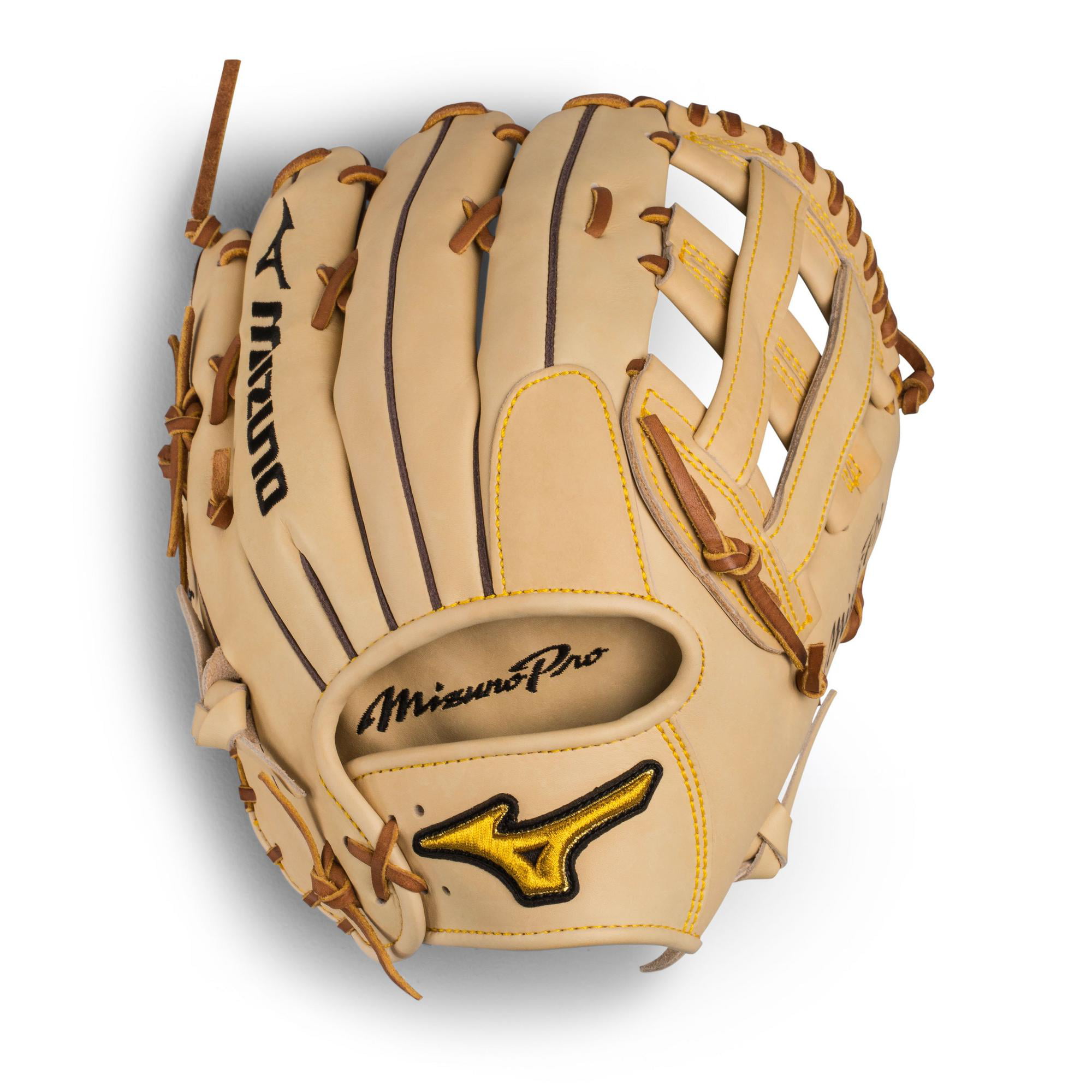Mizuno Pro Outfield Baseball Glove 12.75" - Deep Pocket, Right Hand Throw