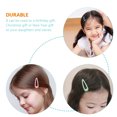 thumbnail image 6 of Raindrops 50pcs Kids Hair Clip Metal Snap Hair Clips Candy Color Barrettes Girls Hairpins, 6 of 9
