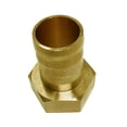 thumbnail image 4 of Acoplador de latón Sunnimix Codo Tipo Tubo de Cola Neumático de Gas DN25, 4 of 5
