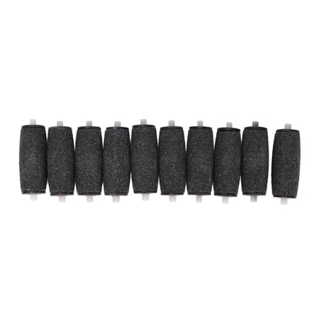Replacement Foot File Grinding Tool, Rollers Curved Remove Hard Rough Skin, Roller Feet Pedicure Tool, Replacement Foot Grinder Roller Heads For Feet Callus Removers Use