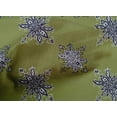 thumbnail image 4 of oneOone Cotton Poplin Fabric Floral Block Printed Fabric 1 Yard 56 Inch Wide, 4 of 4