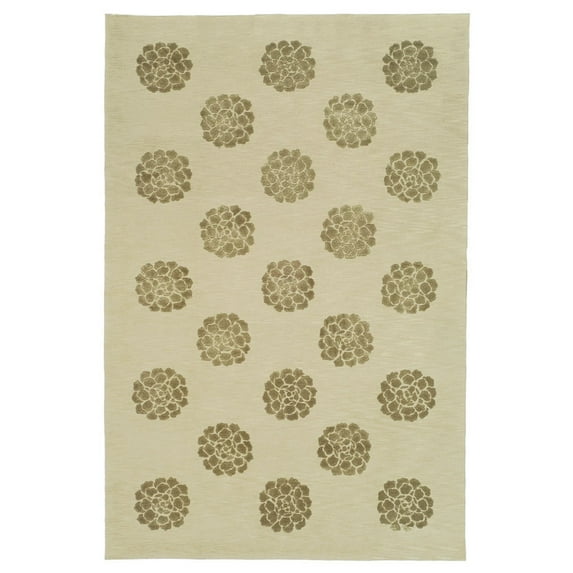 Martha Stewart by Medallions Silk/ Wool Rug
