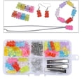 thumbnail image 4 of Cute Animal Charms Ear Hook Hair Pins Colgantes hechos en apariencia de oso Charms para DIY Colgante, Pendientes, Collar, Fabricación de Macarena colgantes encantos, 4 of 8