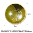 thumbnail image 2 of Tibetan Singing Bowl Set - Handcrafted Mindfulness Meditation Holistic Sound Healing Gift yellow, 2 of 5