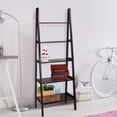 thumbnail image 1 of Casual Home 5-Shelf Ladder Bookcase,72-Inch , Espresso, 1 of 5