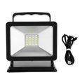 thumbnail image 1 of Lámpara de advertencia de destello del proyector de emergencia del marco negro LED de 15W 4400mAh para acampar al aire libre, 1 of 8