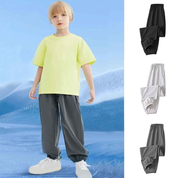 Rvasteizo Fall Winter Toddler Boys Sweatpants Drawstring Loose Jogger Pants,6T
