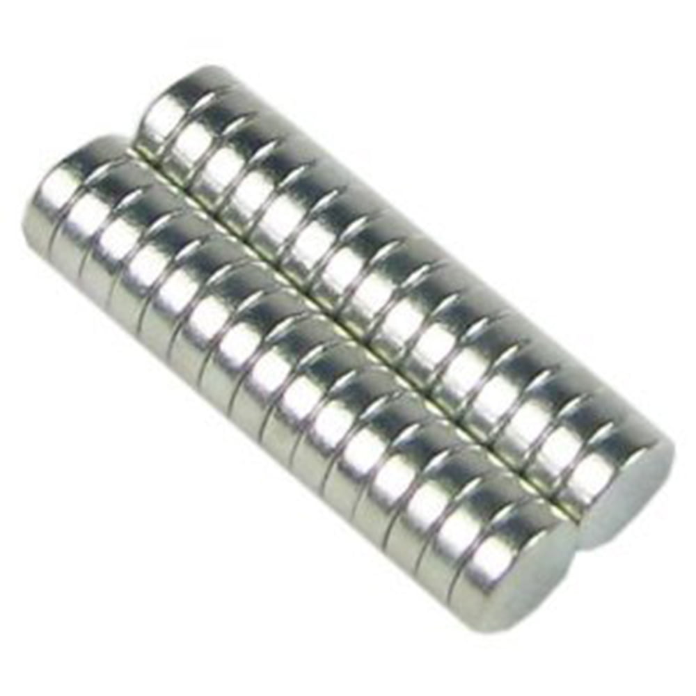 Crafts Strong 6mm x 1.5mm 1/4" x 1/16" N35 Disc Magnet Neodymium Magnets 