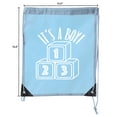 thumbnail image 2 of Baby Shower Party Favors Favor| Baby Shower Drawstring Backpacks, Baby Shower Favors for Gender Reveal, 2 of 3