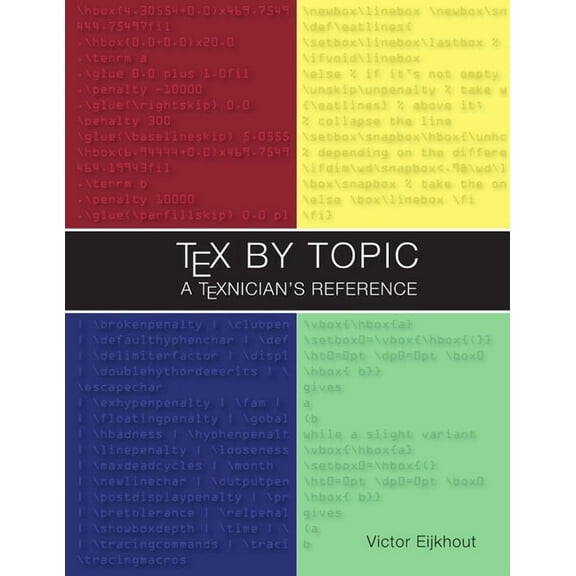 TeX by Topic, (Paperback)