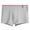 Light Grey, variant on zeranth Men Panties Striped U Convex Mid Rise Stretch Close Tit Sexy Moisture Absorption Underpants Underwear Shorts Men Clothes