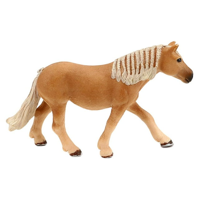 Estatuilla de caballo de plástico Zulema 10x8cm Figurilla de caballo