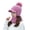 Hot Pink, variant on LowProfile Beanie Hat Winter Womens Earmuffs Add Flocking Thermal Cycling Warm Knitting Scarf Cap Hats