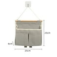 thumbnail image 2 of Mouliraty Wall Hanging Storage Bag , Multi-Function Storage Shelves For Bedroom Wall Closet Hanging Storage Organizer, 2 of 3