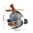 thumbnail image 3 of Gnmfd Flying Car Aromatherapy Air Freshener Car Interior Decoration Vent Clip Fragrance Diffuser for Vehicle Dashboard Accessories Car Ornament Gift for Drivers Travel Storage Organizer, 3 of 5