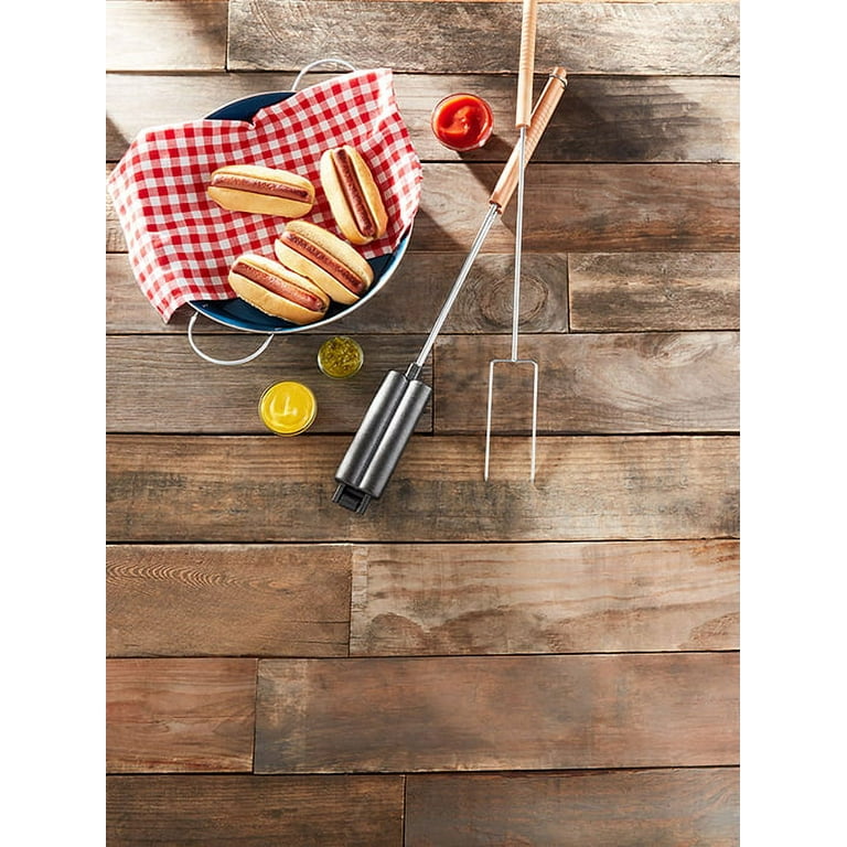Ozark Trail Cast Iron Hot Dog Cooker and Camp Grill Fork Ozark Trail Cast Iron Hot Dog Cooker and Camp Grill Fork