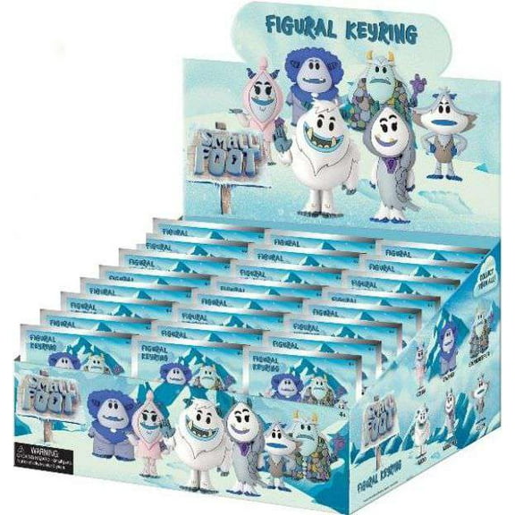 3D Figural Keyring Smallfoot Mystery Box (24 packs)