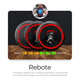 thumbnail image 4 of "Rueda Para Ejercicio De Abdomen Llantas Rodillo Abs Gimnasio  Belug Negro", 4 of 5
