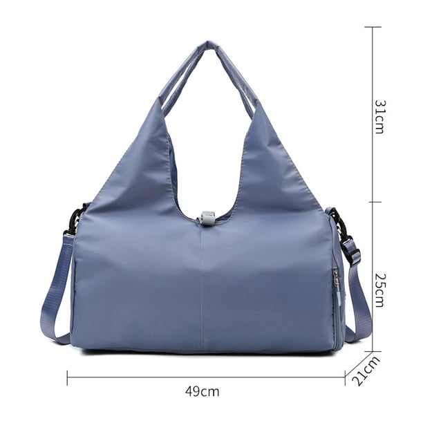 Bolsa de gimnasio impermeable para hombres y mujeres, bolsa de entrenamiento de Fitness al aire libre, bolsa de gimnasio portátil, Mochila deportiva de Yoga ultraligera Fivean unisex