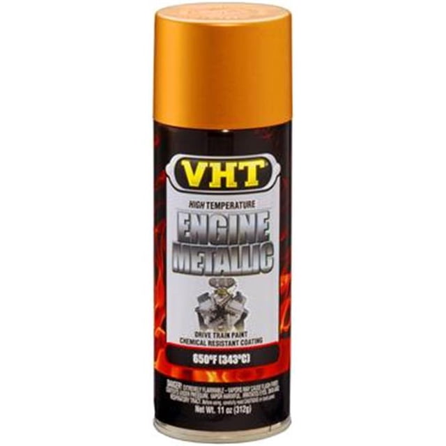 Vht SP404 Engine Metallic - Gold Flake Paint Can, 11 Oz.