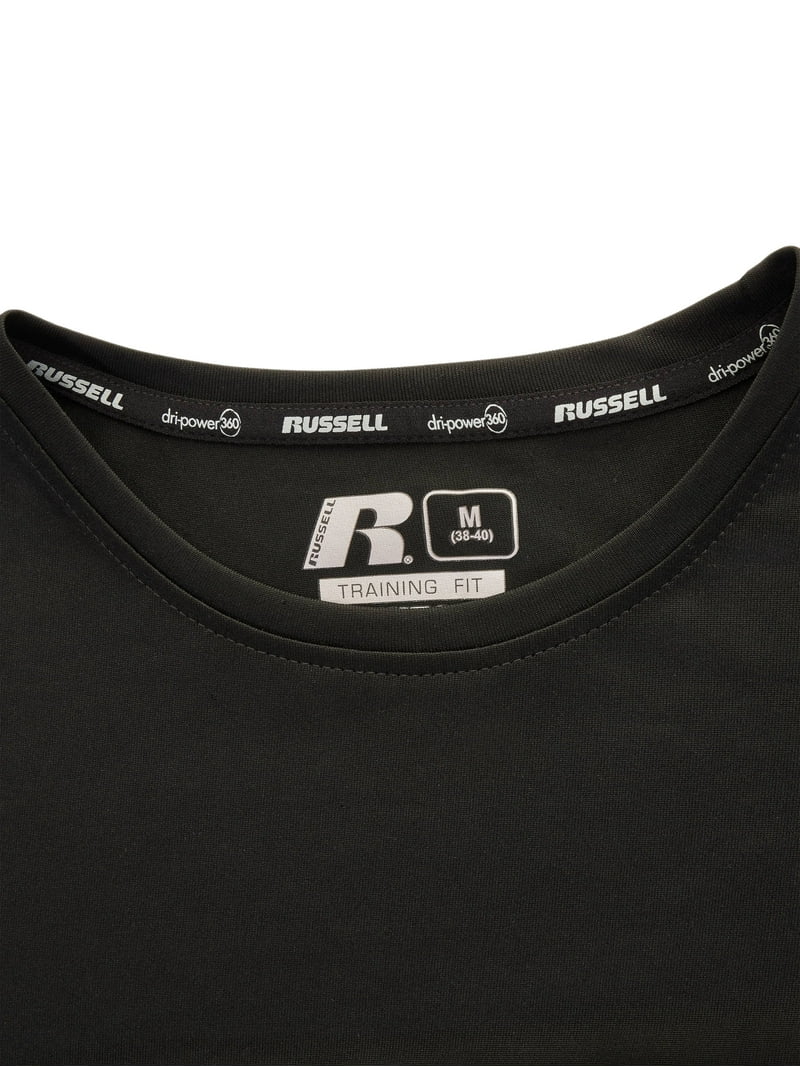 Mens Shirts Russell Dri Power 360 Shirts Training Fit Russell Dri