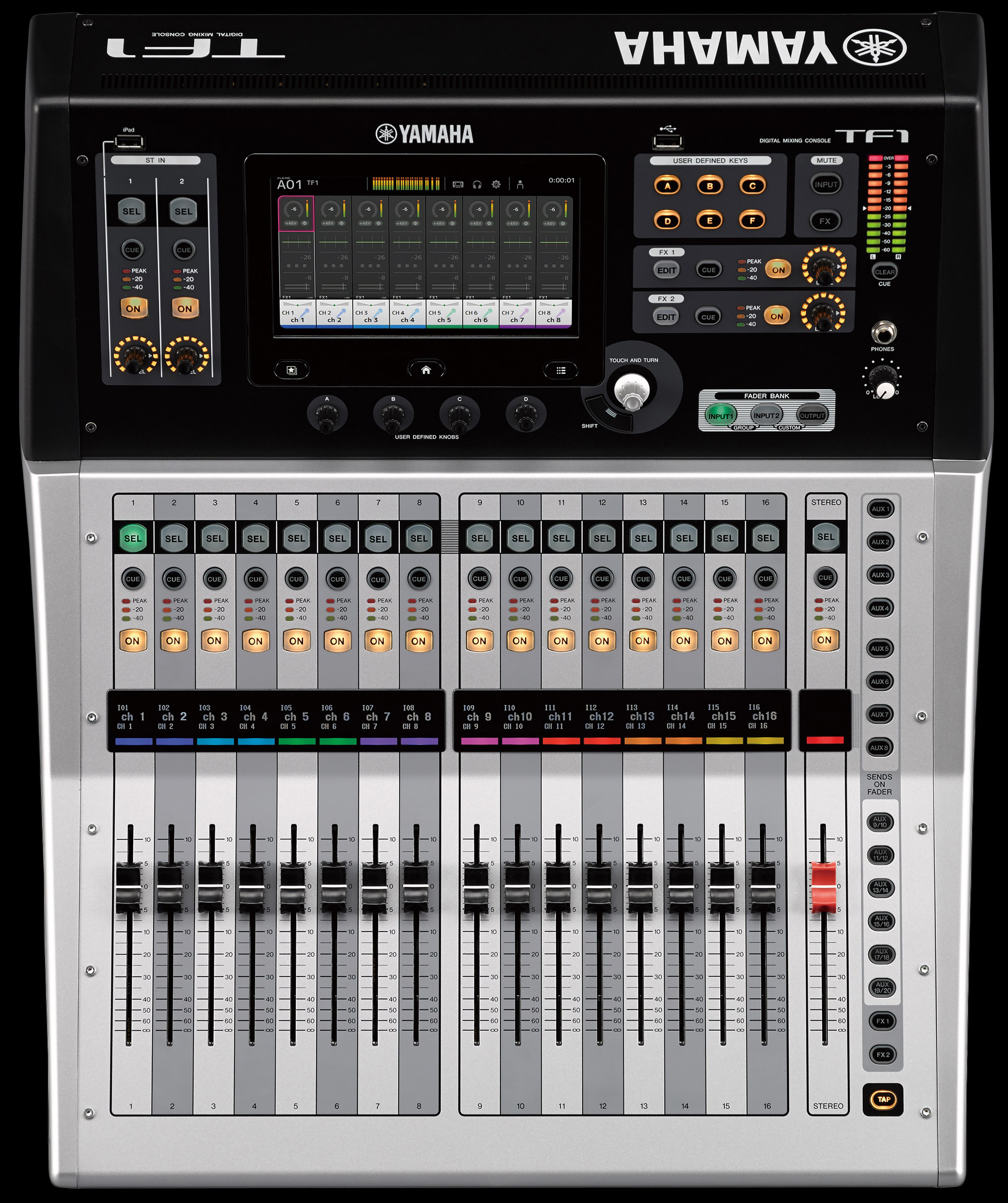 Yamaha TF1 - Digital mixer with DSP - 16-channel - rack-mountable - image 2 of 3