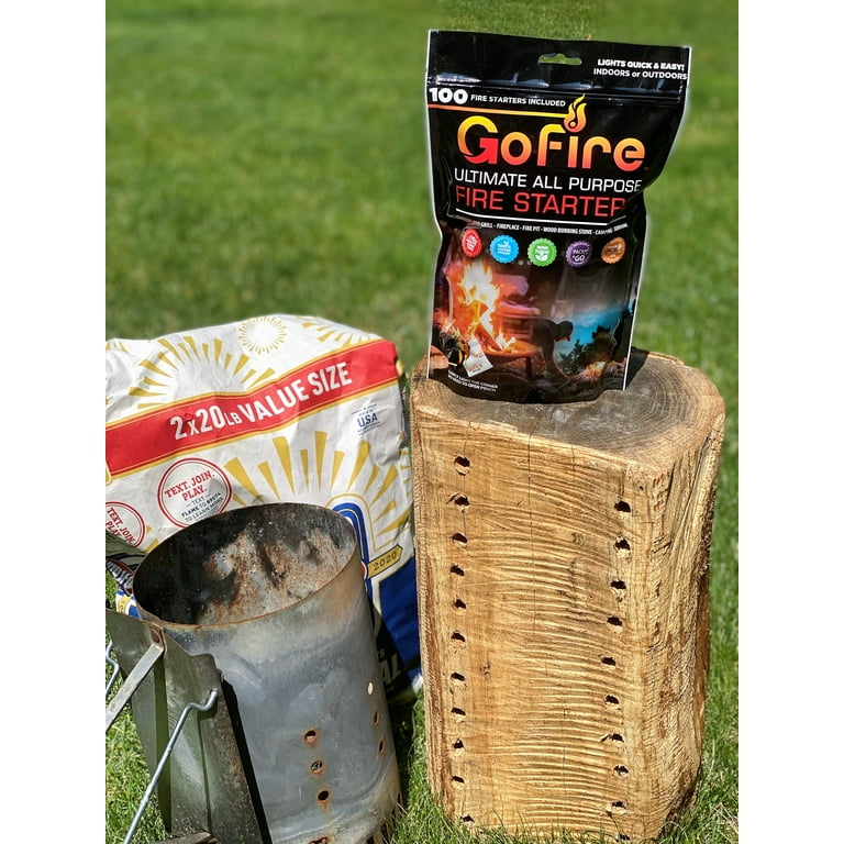 GoFire Ultimate All Purpose Fire Starters 50 Pack, 59 OFF