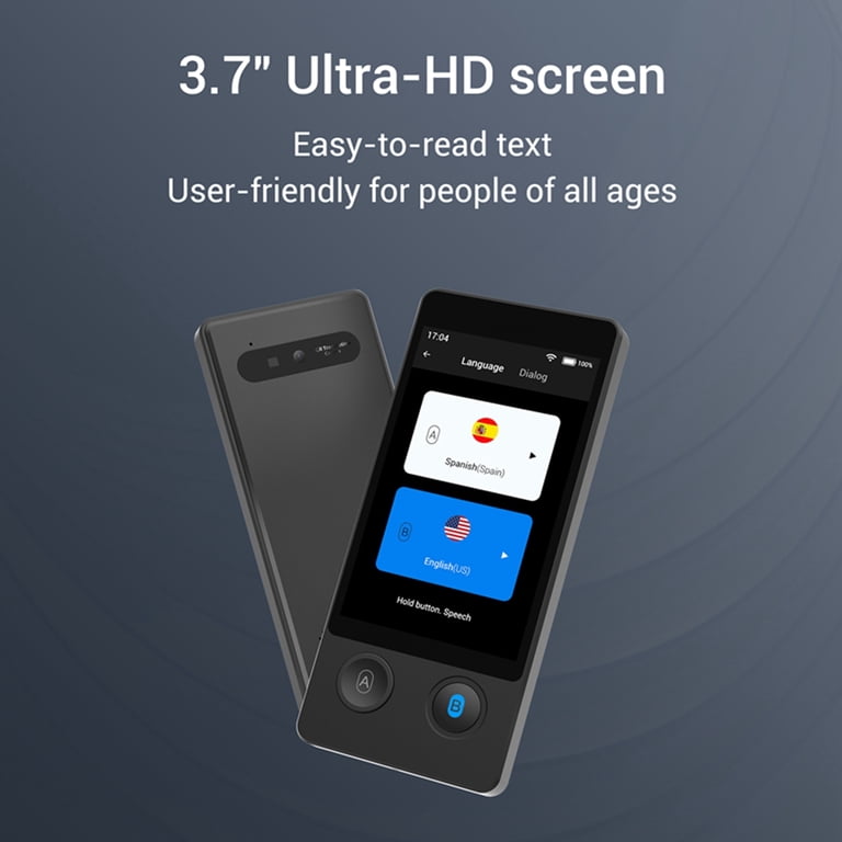 Wooask W12 Smart Translator Real-time Language Translation Device