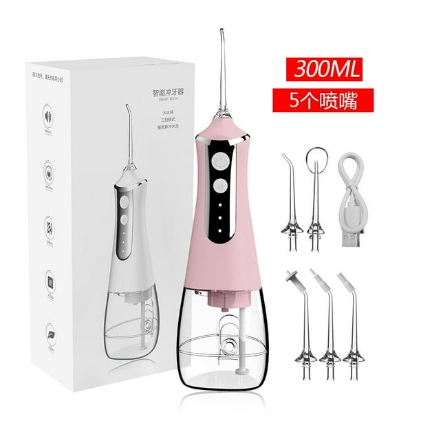 Irrigador dental portátil limpieza bucal eléctrica raspador dental para sarro irrigador dental raspador dental agua hilo dental