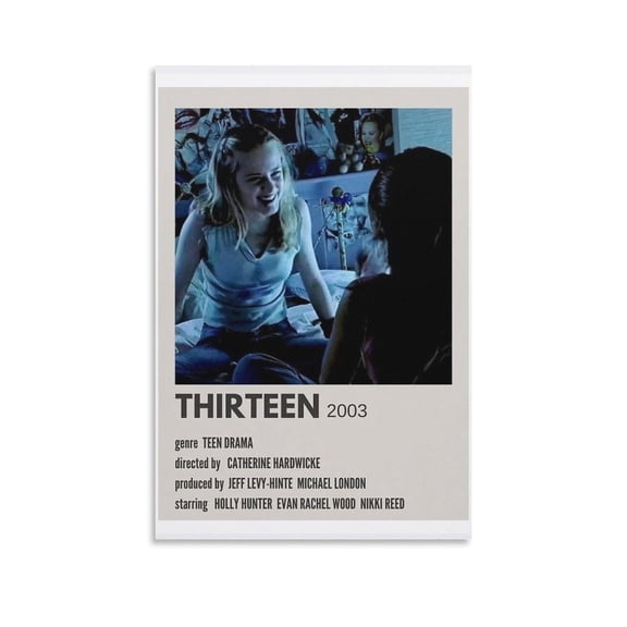 Thirteen Classic Movie Poster (6) Canvas Poster Wall Art Picture Prints Hanging Photo Decor Home Posters Artworks