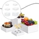 thumbnail image 4 of 6 soportes de exhibición de cubos, base hueca, elevadores de alimentos para mesa de postres. Estilo A, 4 of 8