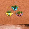 thumbnail image 2 of Paraguas De Metal Maceta Para Colgar En La Pared Cesta De Flores Para La Decoración Del Jardín De La Cerca Del Hogar Kearding OD014397-05, 2 of 6