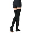 thumbnail image 7 of AMZAM Thigh High Compression Stockings for Unisex, Open Toe, 20-30mmhg, Black S, 7 of 7