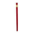 thumbnail image 1 of Juego de 10 pares de palillos chinos reutilizables de fibra de vidrio, palillos chinos rojos para comida, antideslizantes, fáciles de usar, 1 of 5