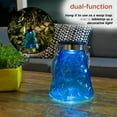 thumbnail image 4 of Alpine Corporation Indoor/Outdoor Solar Blue LED Wasp Trap Lights, Set of 2, 4 of 15